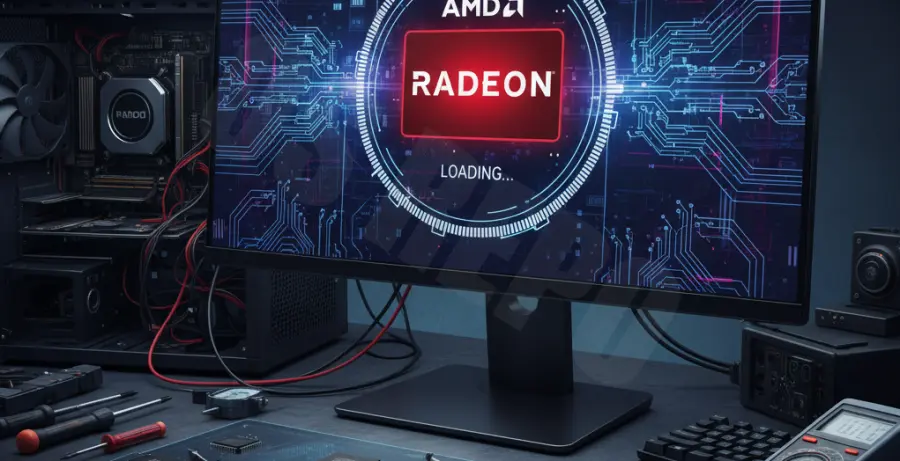 Troubleshooting guide for AMD Adrenaline software not opening on a Windows PC.
