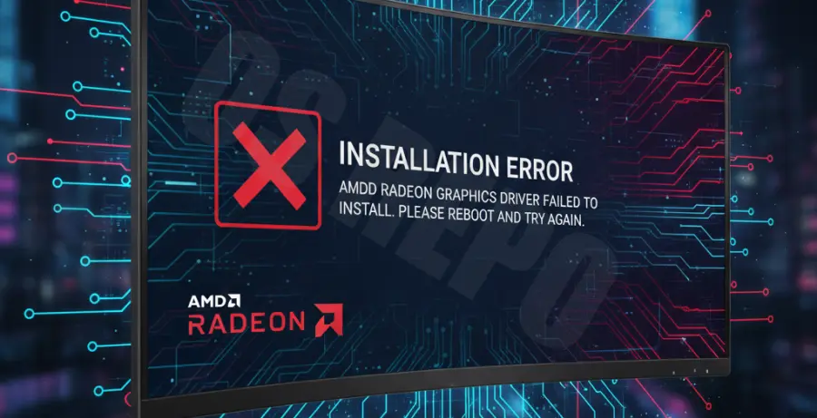 AMD Error 206 troubleshooting interface display.