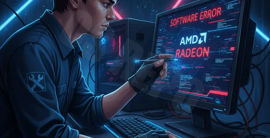 AMD Radeon Software Error 212 fix guide interface.