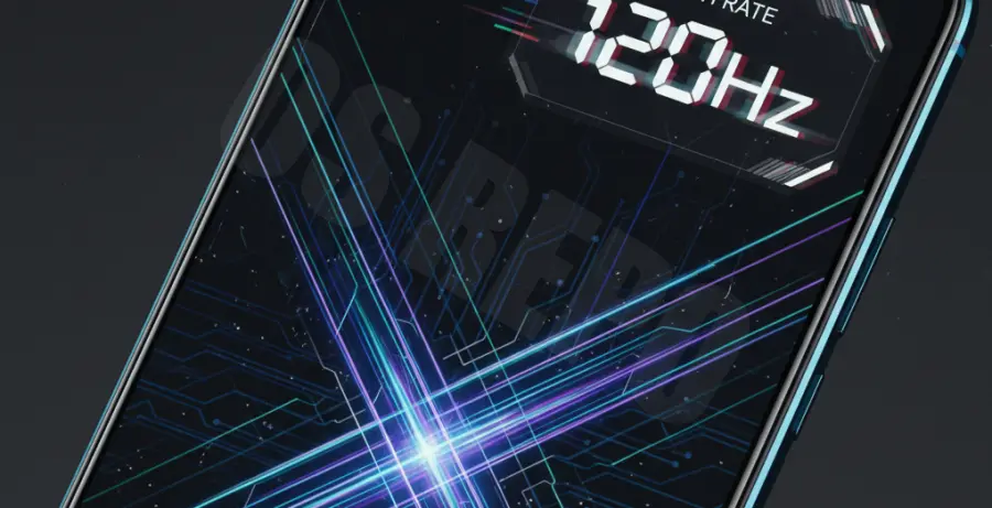 Android 15 screen flickering and refresh rate display diagnosis.
