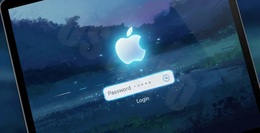 macOS Sequoia login screen bypass and password recovery interface.