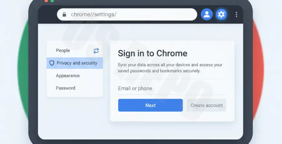 Chrome keeps signing me out of google account error fix settings screen.