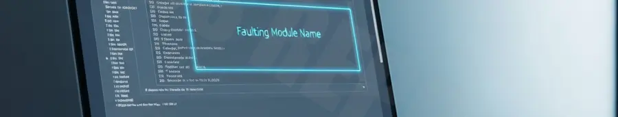 Windows Event Viewer log showing Excel 365 faulting module name error details.