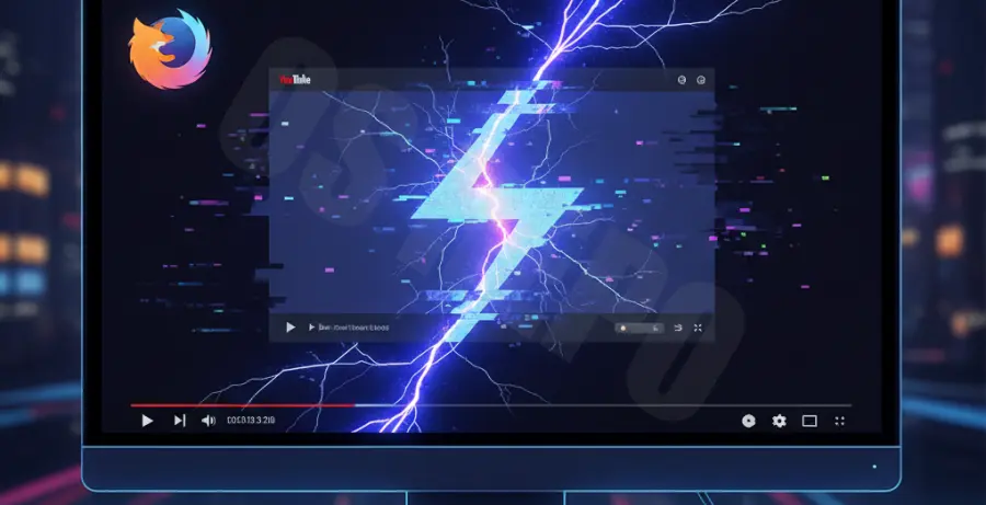 Troubleshooting Firefox screen flickering issues on YouTube video playback.