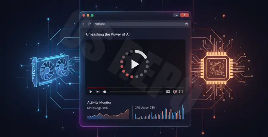 Firefox browser not responding error on a YouTube video page.