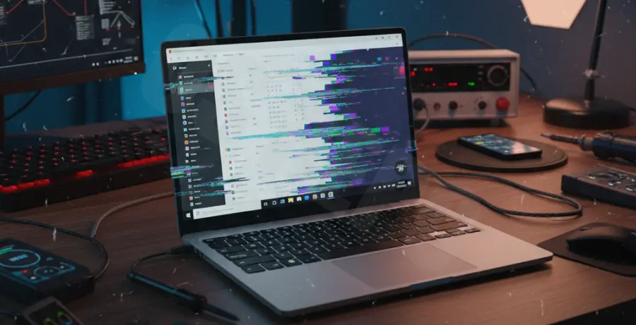 Troubleshooting Outlook screen flickering and display issues on Windows 11.