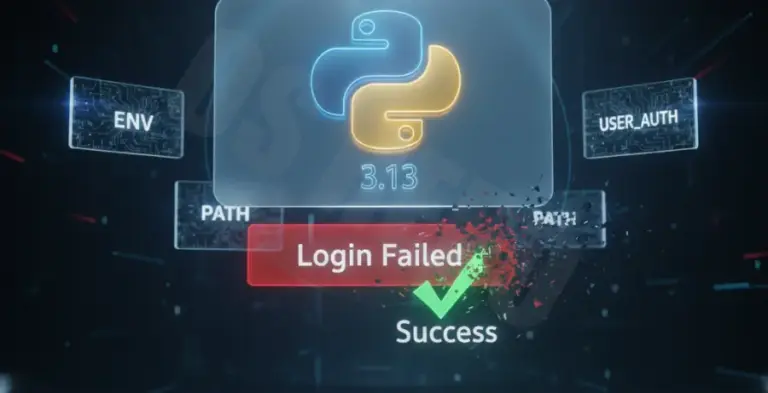 Fix Python 3.13 Login Failed With Environment Variables [Solved]