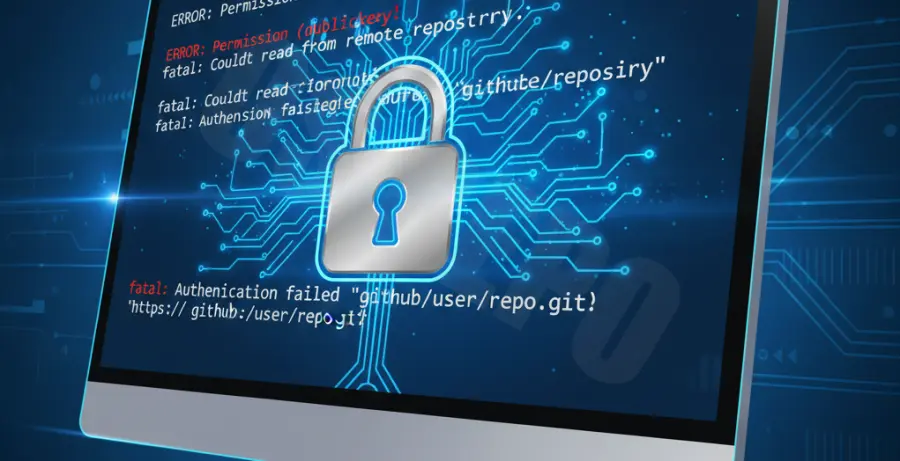 Git fetch failed error cannot lock ref troubleshooting guide.