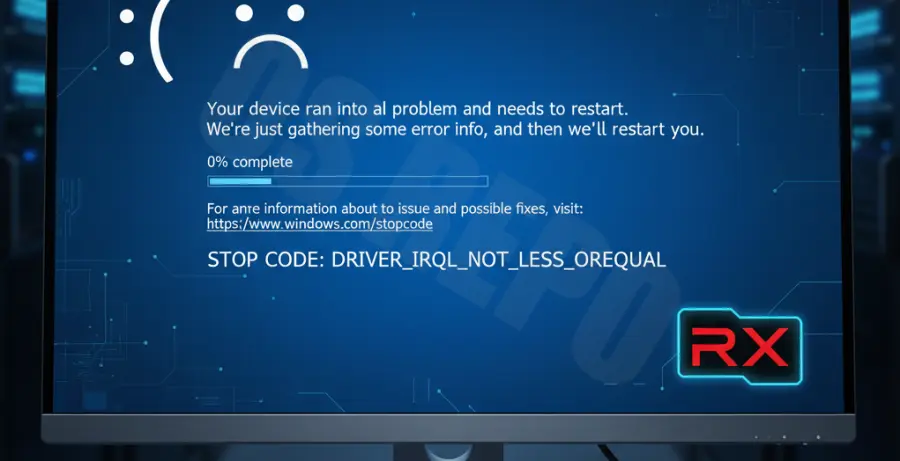 AMD TDR Failure Blue Screen error on Windows 10.