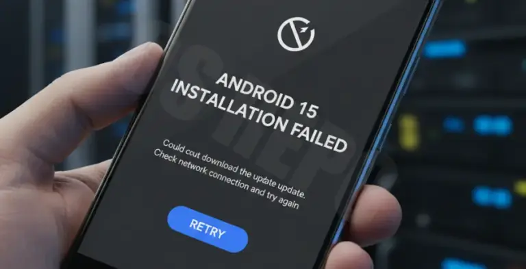How To Fix Android 15 Update Failed Network Error [Solved]