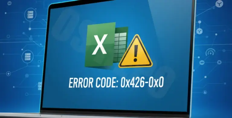 How To Fix Excel Error 0X426-0X0 [Solved]