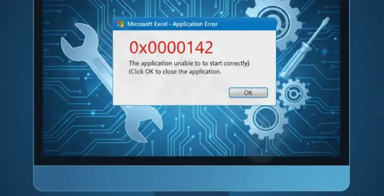 How To Fix Excel Error 0Xc0000142 [Solved]