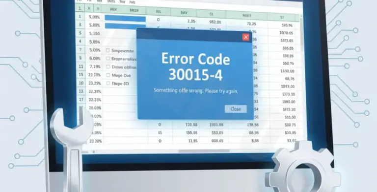 How To Fix Excel Error 30015-4 [Solved]