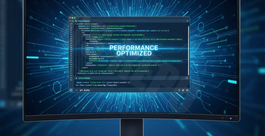 Troubleshooting Git Bash slow screen refresh and flickering on a Windows terminal.