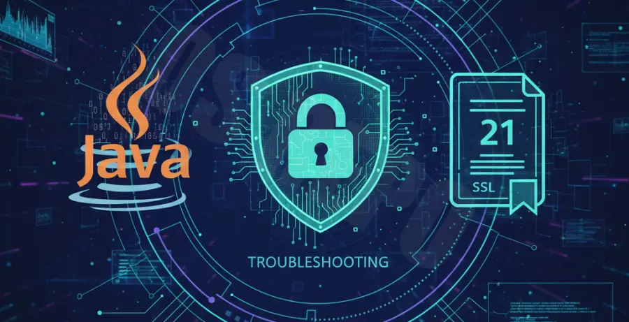Troubleshooting Java 21 PKIX path building failed certificate error.