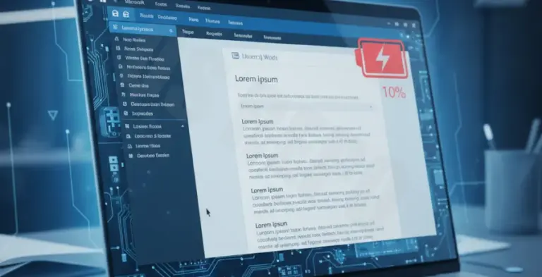 How To Fix Microsoft Word Battery Drain [Solved]