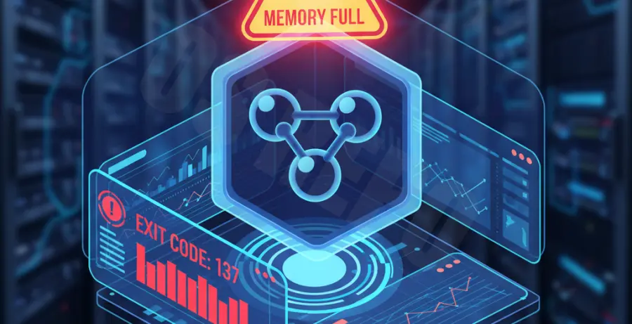 Kubernetes OOMKilled Error 137 diagnosis and troubleshooting diagram.