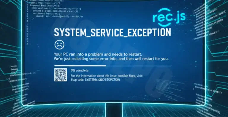 How To Fix System Service Exception React Development [Solved]