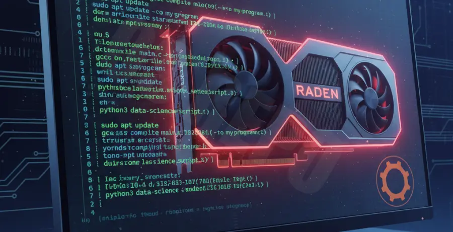 Troubleshooting Ubuntu 24.04 AMDGPU driver crash on startup screen.