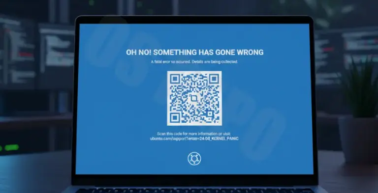 How To Fix Ubuntu 24.04 Blue Screen With Qr Code [Solved]