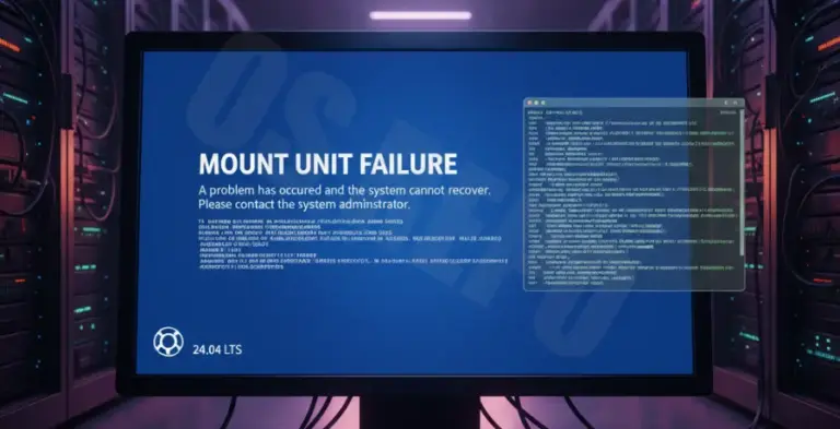 How To Fix Ubuntu 24.04 Mount Unit Failure Boot Crash [Solved]