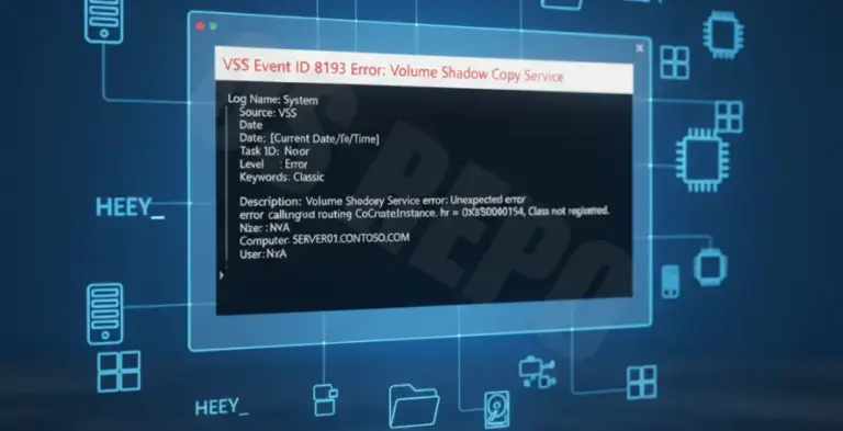 How To Fix Windows Server 2022 Vss Error Event Id 8193 [Solved]