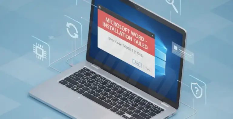 How To Fix Word Installation Error 30068 [Solved]