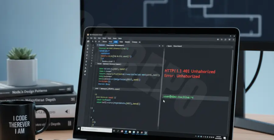 Node.js Express 401 Unauthorized Troubleshooting Code Context