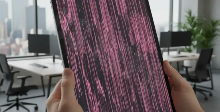 Ipad Pro Screen Flickering Pink Lines [Solved]