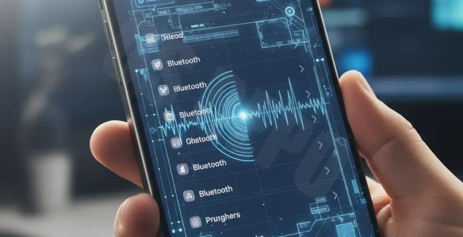 iPhone 16 Pro Bluetooth settings troubleshooting guide image.
