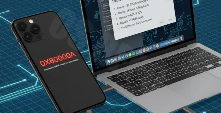 Iphone 16 Pro Error 0Xe80000A Fix [Solved]