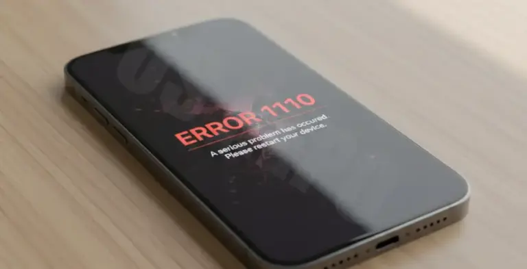 Iphone 16 Pro Error 1110 Fix [Solved]