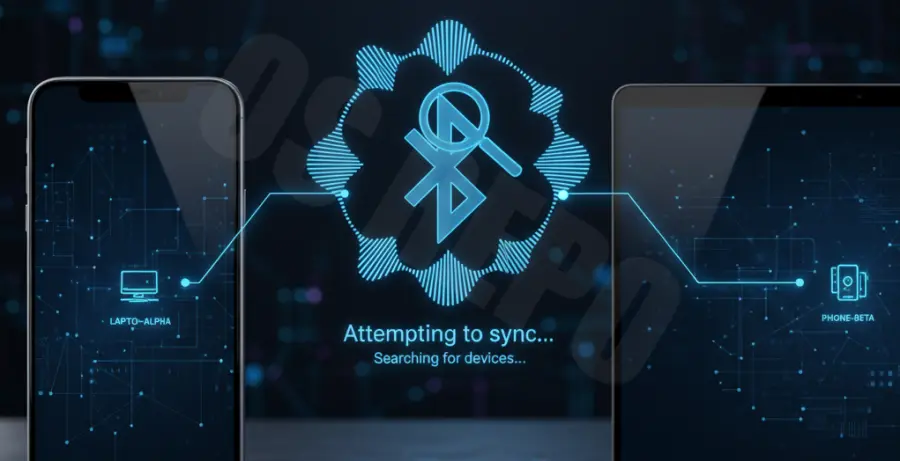 Troubleshooting JavaScript Bluetooth device not found error in a web browser.