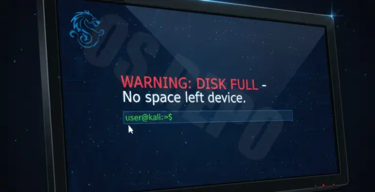 Kali Linux Update Failed Disk Space Full [Solved]
