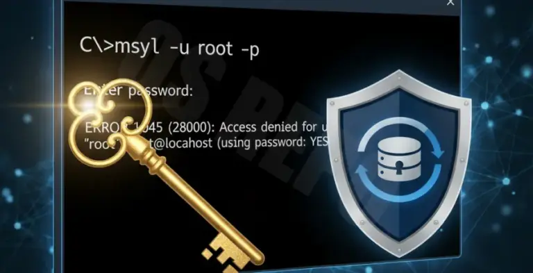 Mysql Login Failed Command Line Windows [Solved]