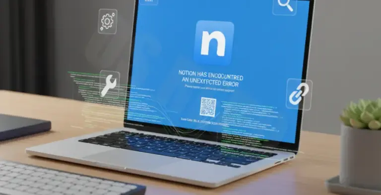 Notion Blue Screen When Opening App [Solved]