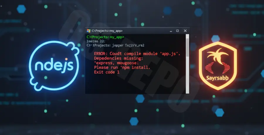 Troubleshooting npm update errors on a Windows computer.