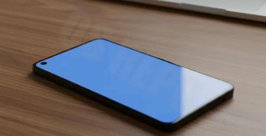 Google Pixel 9 showing a blue screen of death error.