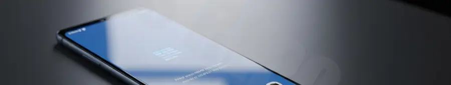 Google Pixel 9 showing a blue screen while connected to a charger.