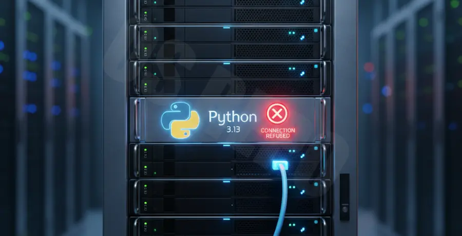 Python 3.13 Login Failed Connection Refused Fix Troubleshooting Illustration