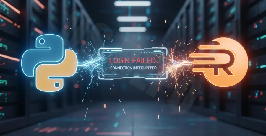 Troubleshooting Python 3.13 Redis connection and login failures.