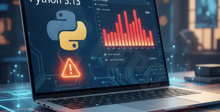 Python 3.13 Windows High Cpu Usage Fix [Solved]