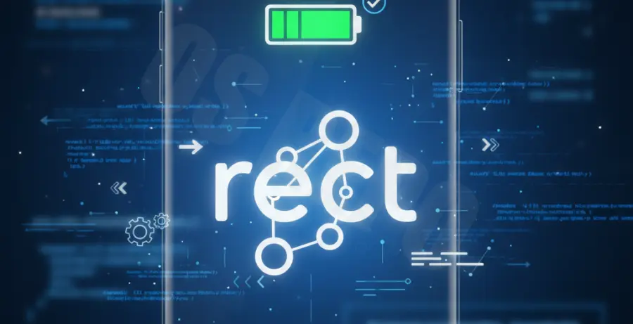 Optimization of React Native Web to prevent fast battery drain on mobile devices.