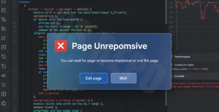 React Page Unresponsive Chrome [Solved]
