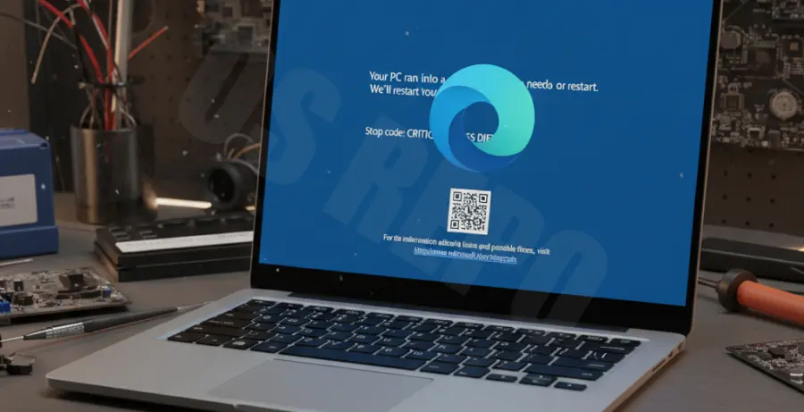 Microsoft Edge Blue Screen BSOD troubleshooting and reinstallation guide.