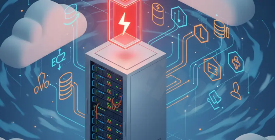 Troubleshooting AWS EC2 CPU credit depletion dashboard and server performance.
