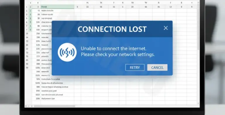 Troubleshoot Excel 365 Internet Connection Dropouts [Solved]