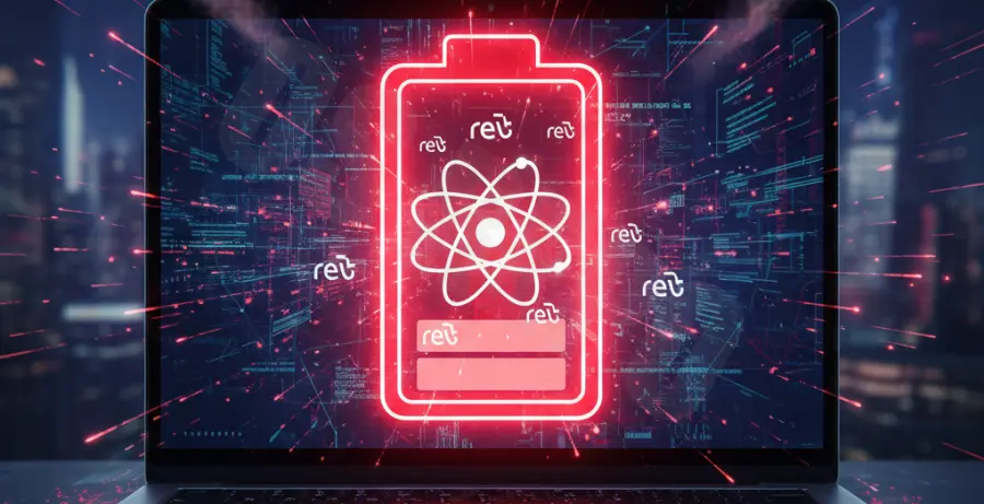 Troubleshooting React infinite rerender loops causing battery drain.