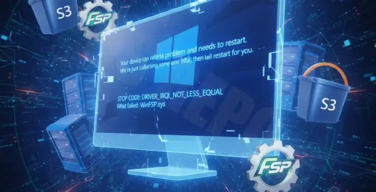 Troubleshoot Winfsp S3 Drive Bsod [Solved]