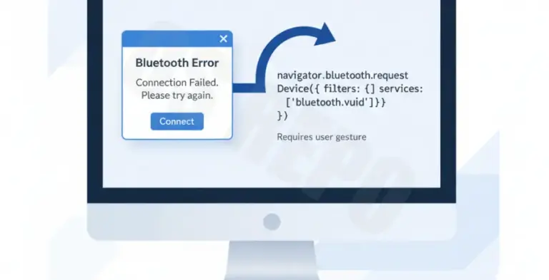 Web Bluetooth Api Requestdevice Failed [Solved]
